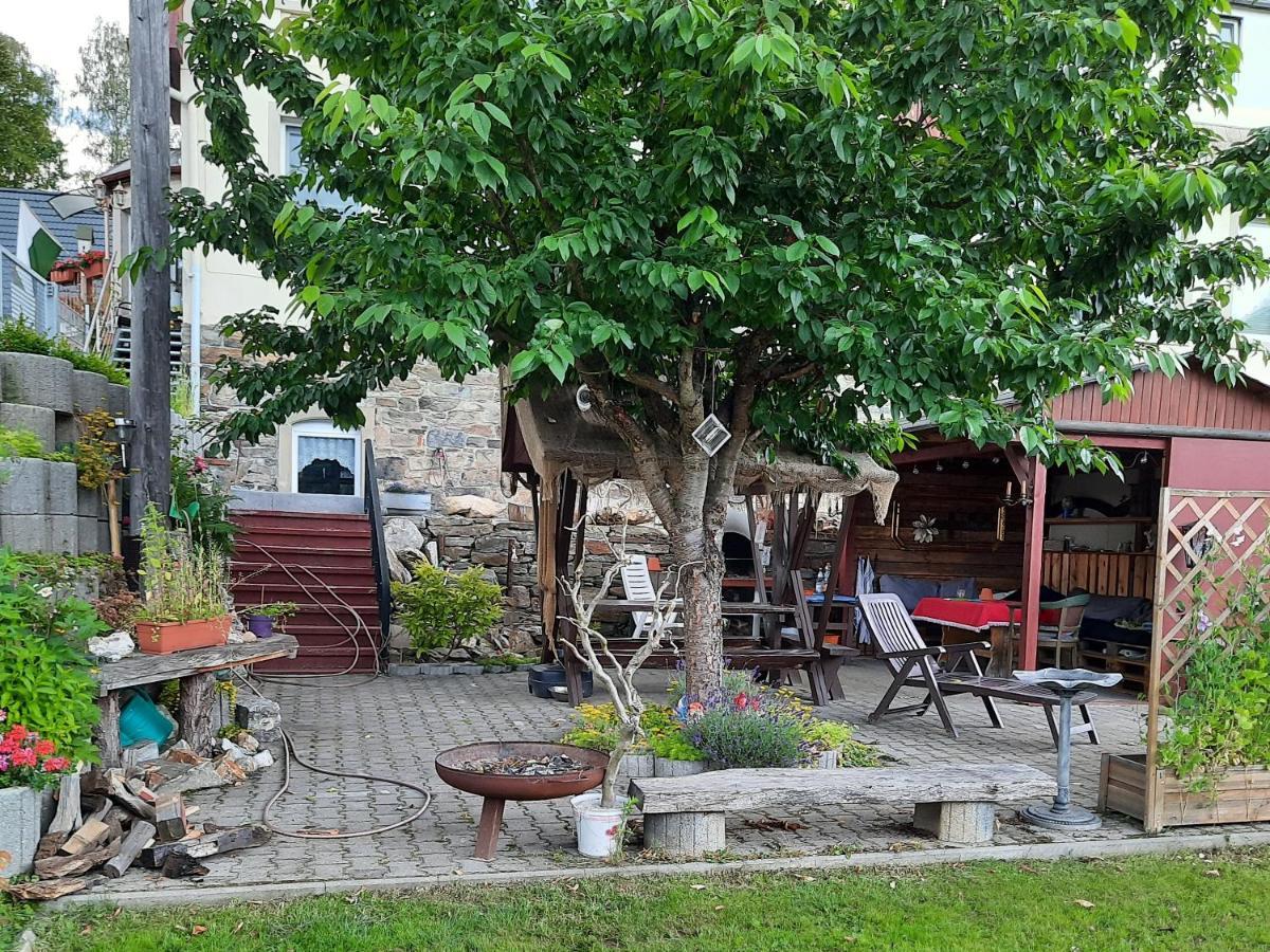 Ferienwohnung Erz-Hostel Thermalbad Wiesenbad Ngoại thất bức ảnh