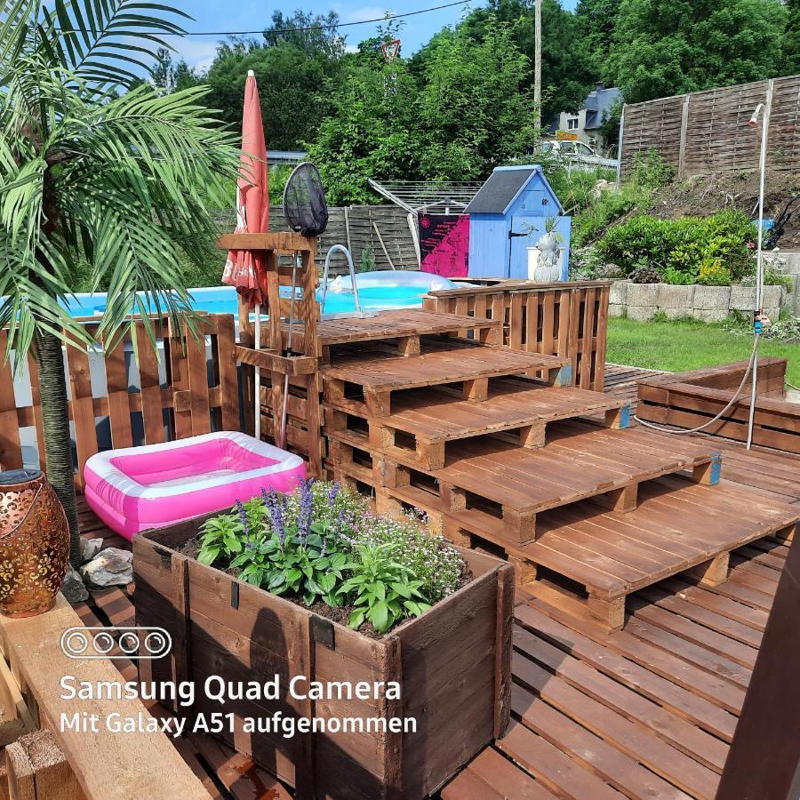 Ferienwohnung Erz-Hostel Thermalbad Wiesenbad Ngoại thất bức ảnh