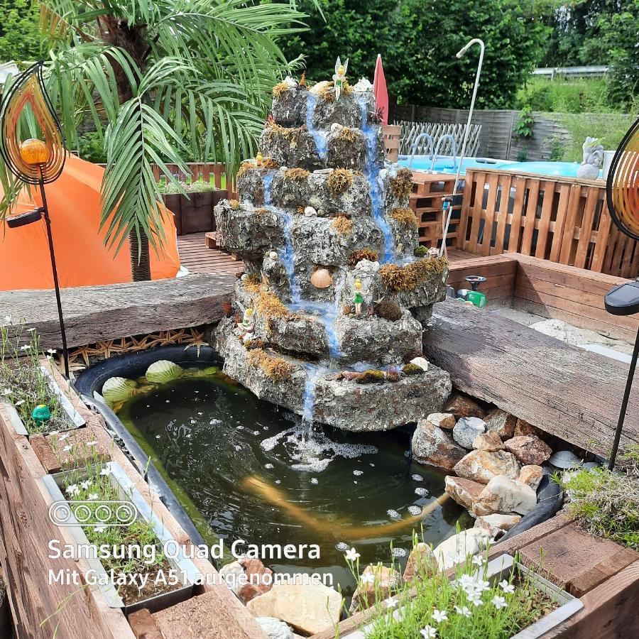 Ferienwohnung Erz-Hostel Thermalbad Wiesenbad Ngoại thất bức ảnh
